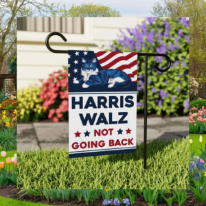 Cat Harris Walz Not Going Back Flag