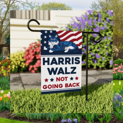 Cat Harris Walz Not Going Back Flag