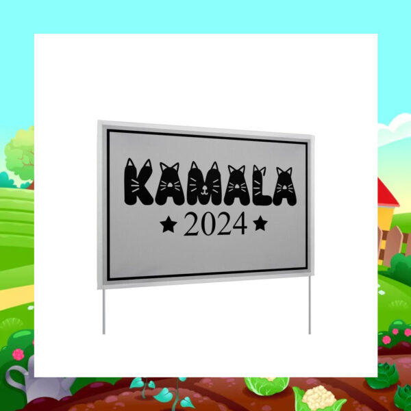 Cat Kamala 24 Yard Signs