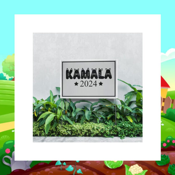 Cat Kamala 24 Yard Signs