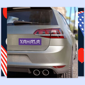 Cat Kamala Harris 2024 Election Car Magnet