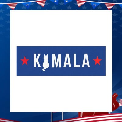Cat Kamala Harris 24 Car Magnets