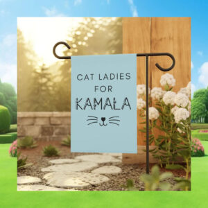Cat Ladies For Kamala 24 Flag