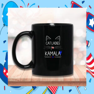 Cat Ladies For Kamala Harris Mug