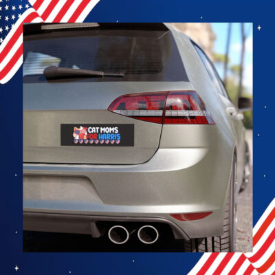 Cat Moms For Harris President Car Magnets