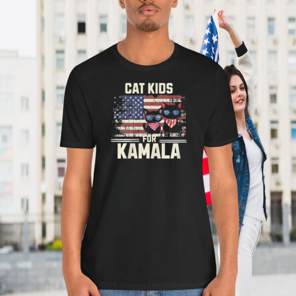 Cat kids For Kamala Shirt