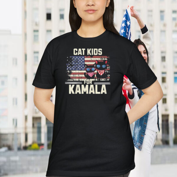 Cat kids For Kamala Shirt