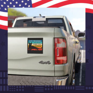 Cats for Kamala We're With Her Harris 2024 Car Magnet