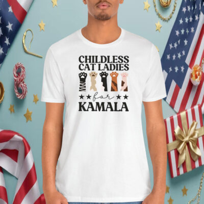 Childless Cat Ladies For Kamala T-Shirts