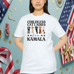 Childless Cat Ladies For Kamala T-Shirts
