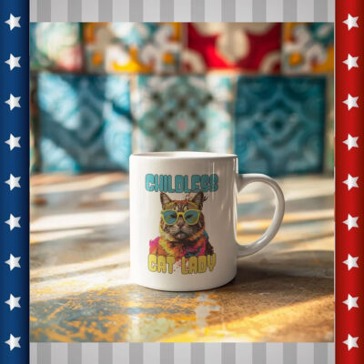 Childless Cat Lady For Kamala Mug