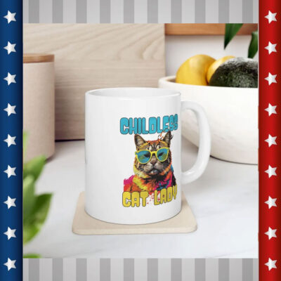 Childless Cat Lady For Kamala Mug