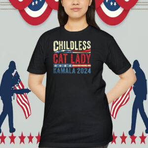 Childless Cat Vote Kamala 2024 Shirt