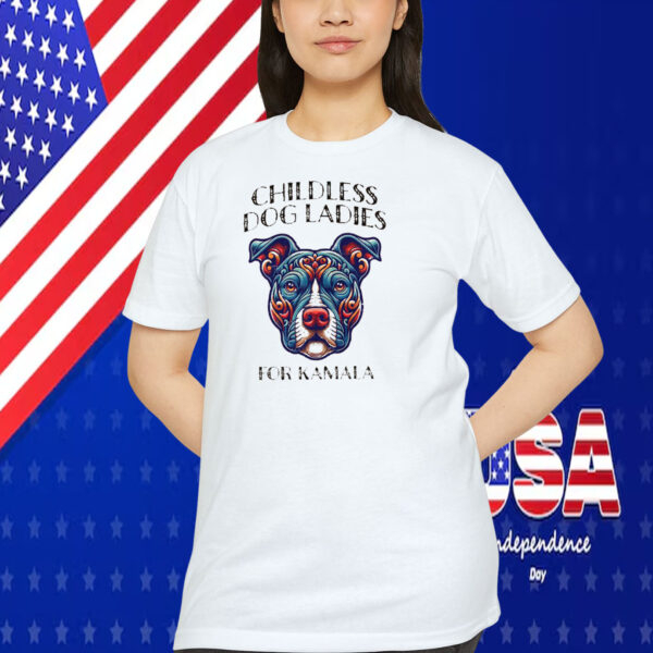 Childless Dog Ladies For Kamala T-Shirt