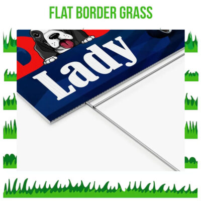 Childless Dog Lady For Kamala Harris Yard Sign
