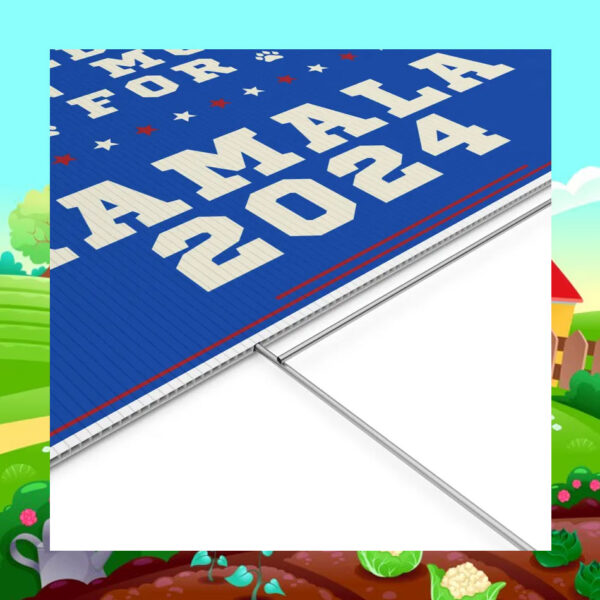 Childless Dog Moms For Kamala Harris 2024 Yard Sign