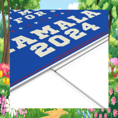 Childless Dog Moms For Kamala Harris 24 Yard Sign