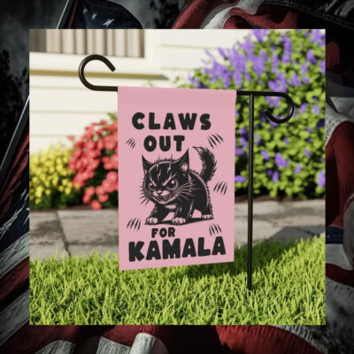 Claws Out For Kamala Flags