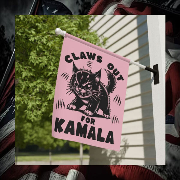 Claws Out For Kamala Flags