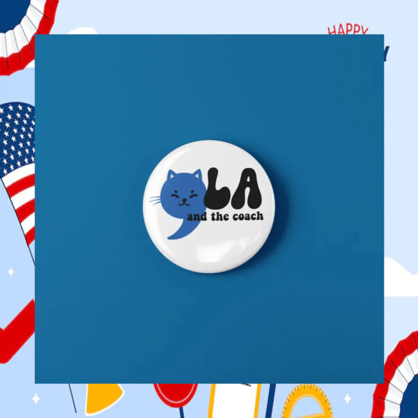 Comma La Harris And The Coach Button
