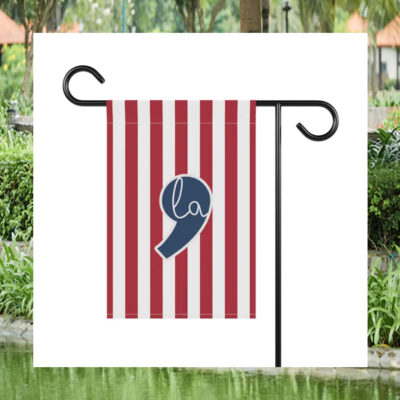 Comma La Harris Garden And House Flag