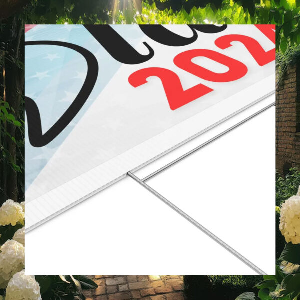 Comma La Kamala Harris 2024 Election Yard Sign