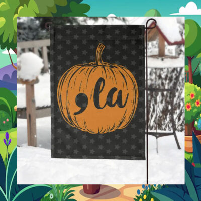 Comma La Kamala Harris Halloween Flags