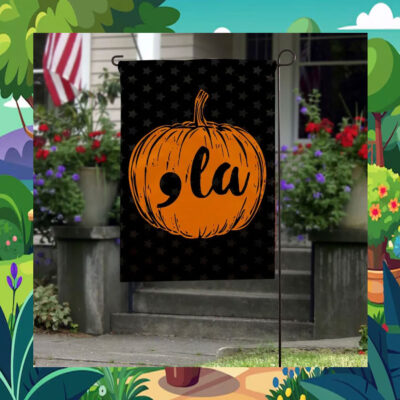 Comma La Kamala Harris Halloween Flags