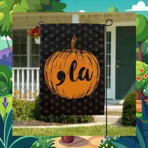Comma La Kamala Harris Halloween Flags