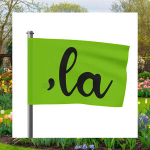 Comma La Kamala House Flag