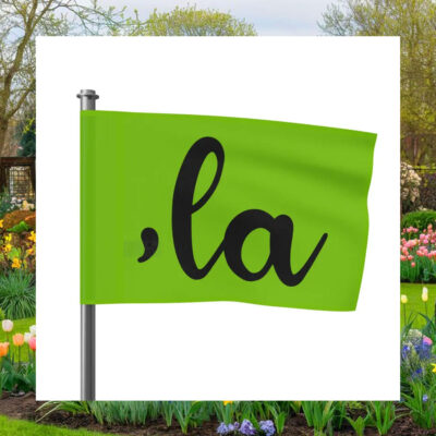 Comma La Kamala House Flag
