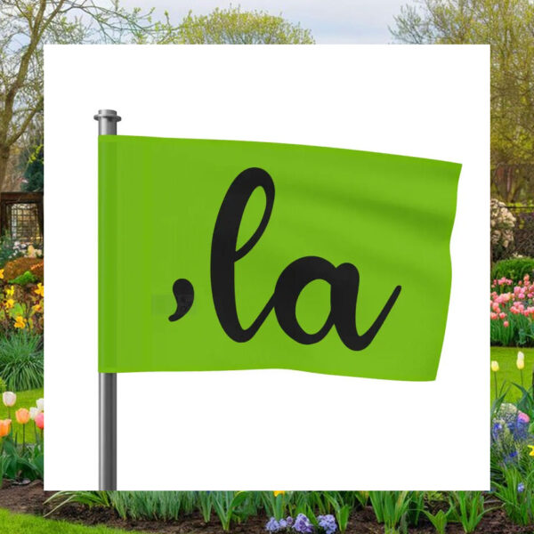 Comma La Kamala House Flag