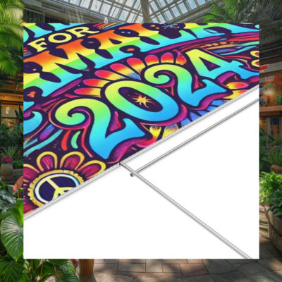 Deadheads For Kamala Harris 2024 Yard Sign