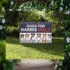 Dogs For Harris Walz 2024 Yard Sign