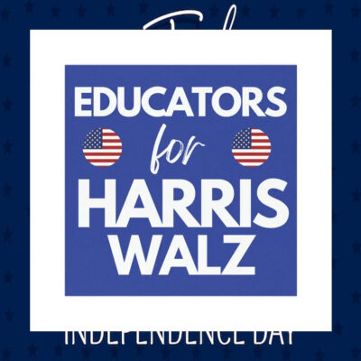 Educators For Harris Walz Car Magnets