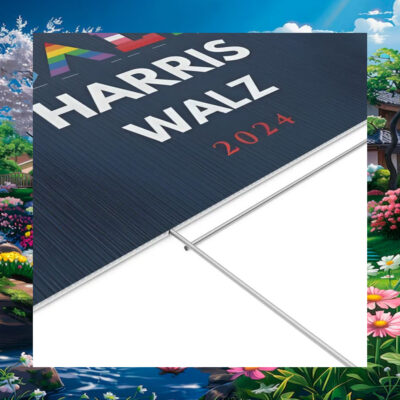 Equality Harris Walz 2024 Yard Sign