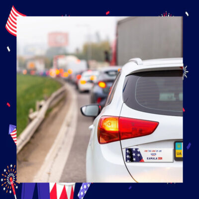For The Love Of Joe Vote Kamala 24 Car Magnets