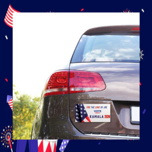 For The Love Of Joe Vote Kamala 24 Car Magnets
