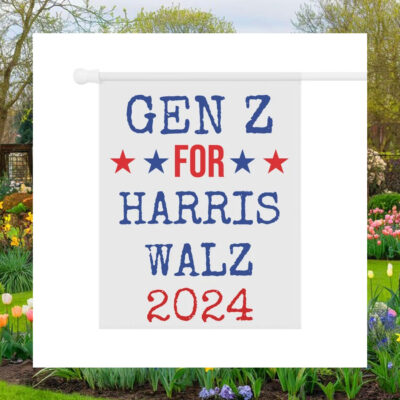 Gen Z For Harris Walz 2024 Flag