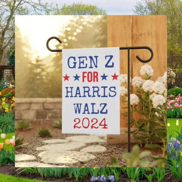 Gen Z For Harris Walz 2024 Flag