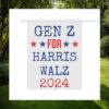 Gen Z For Harris Walz 2024 Flags