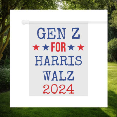 Gen Z For Harris Walz 2024 Flags