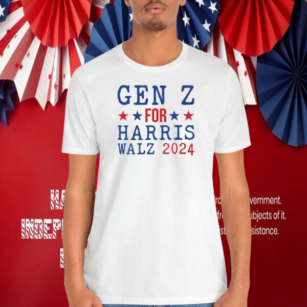 Gen Z For Harris Walz 2024 Shirt