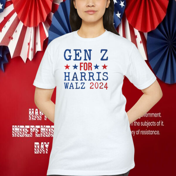 Gen Z For Harris Walz 2024 Shirt