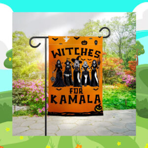 Halloween Witches For Kamala Spooky Flag