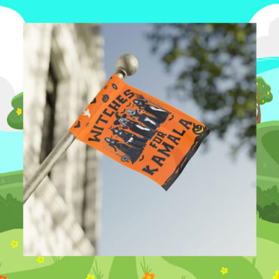 Halloween Witches For Kamala Spooky Flag