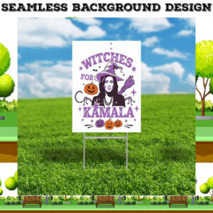 Halloween Witches For Kamala Yard Sign