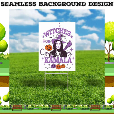 Halloween Witches For Kamala Yard Sign