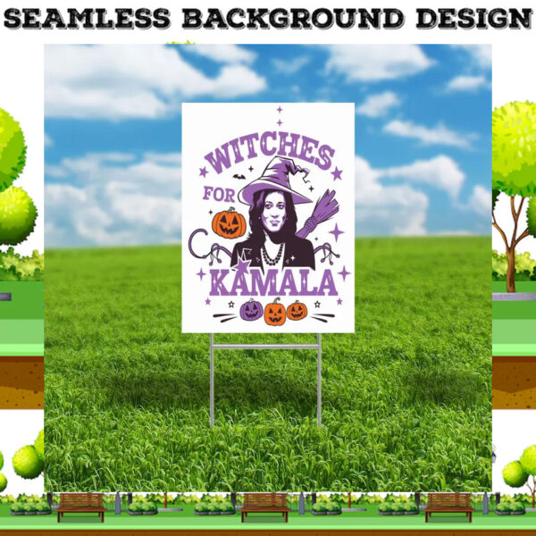 Halloween Witches For Kamala Yard Sign