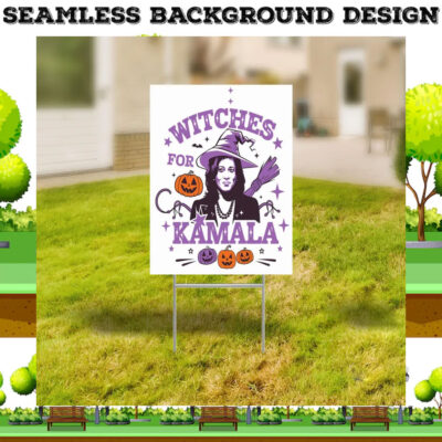 Halloween Witches For Kamala Yard Sign